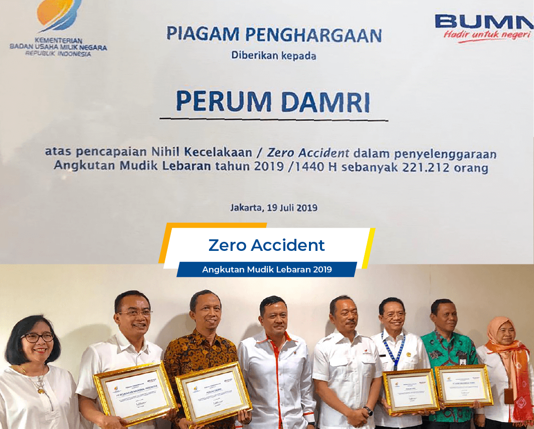 Zero Accident Angkutan Mudik Lebaran 2019
